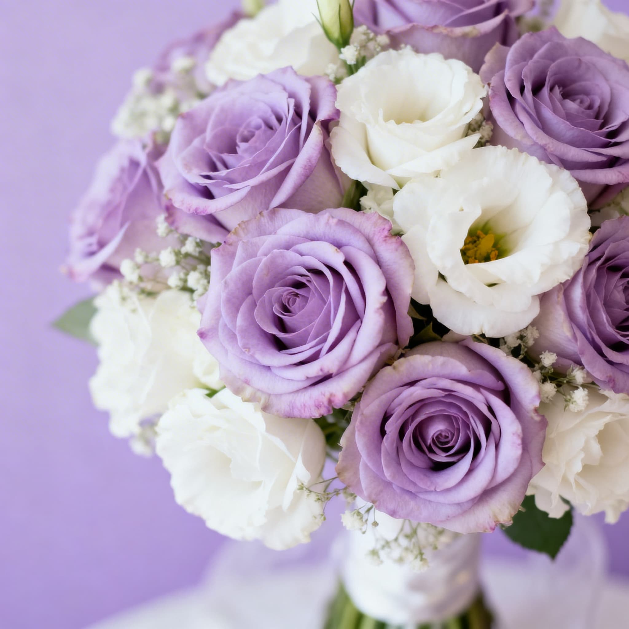 Lavender table setting